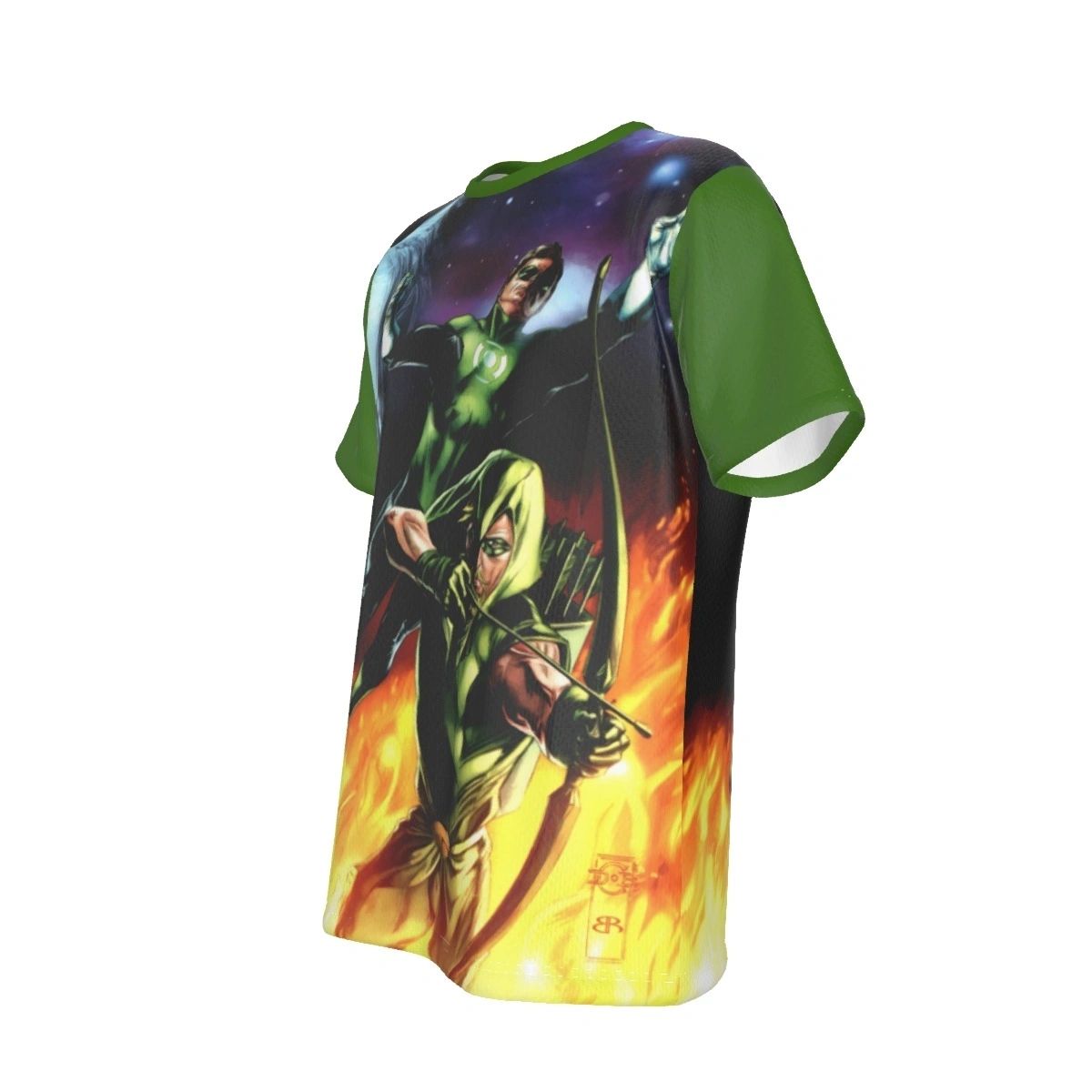 GREEN LANTERN GREEN ARROW BNB COVER ALL-OVER PRINT SHIRT AND TANK TOP