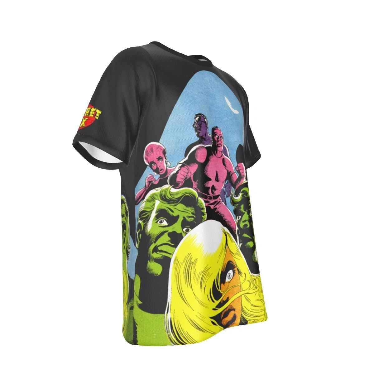 SECRET SIX COVER ALL-OVER PRINT SHIRT AND TANK TOP