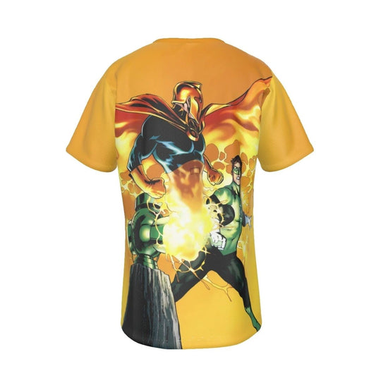 GREEN LANTERN DR FATE COVER ALL-OVER PRINT SHIRT AND TANK TOP