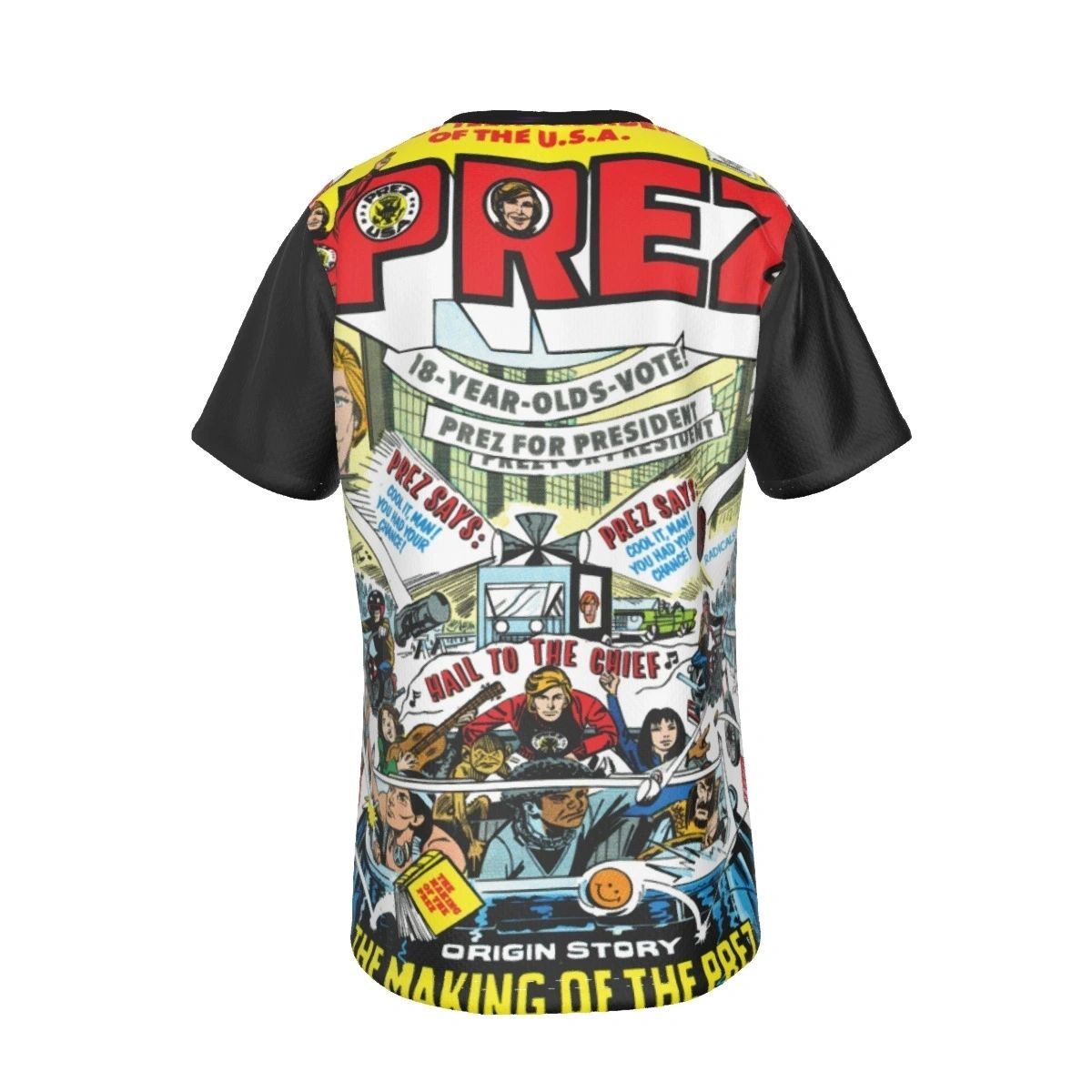 PREZ 1 ALL-OVER PRINT SHIRT AND TANK TOP