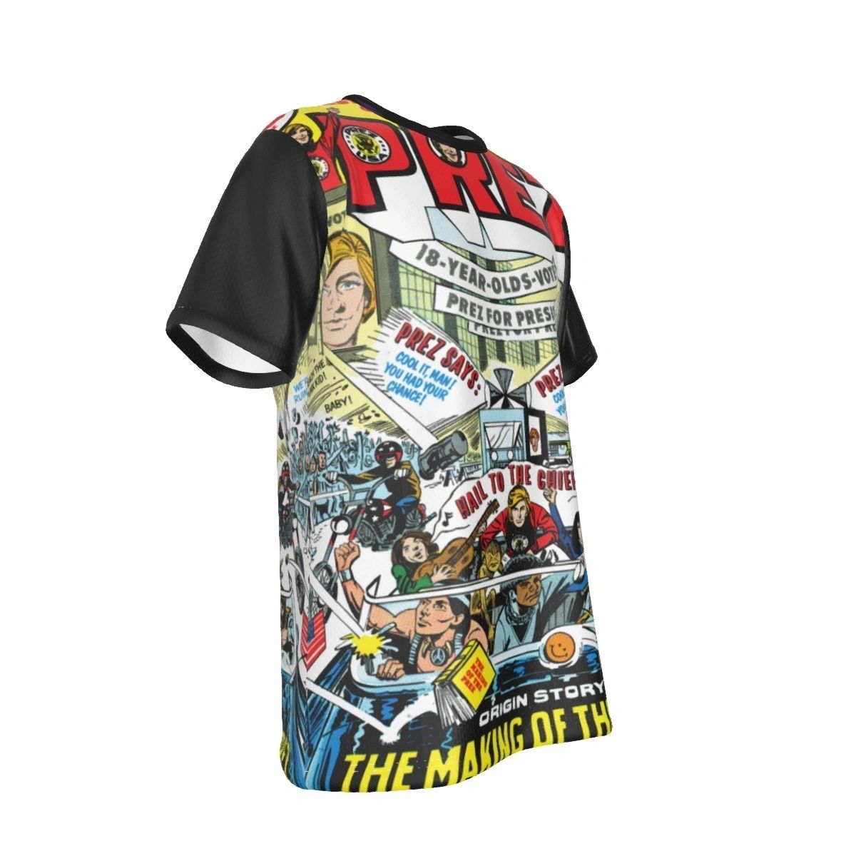 PREZ 1 ALL-OVER PRINT SHIRT AND TANK TOP