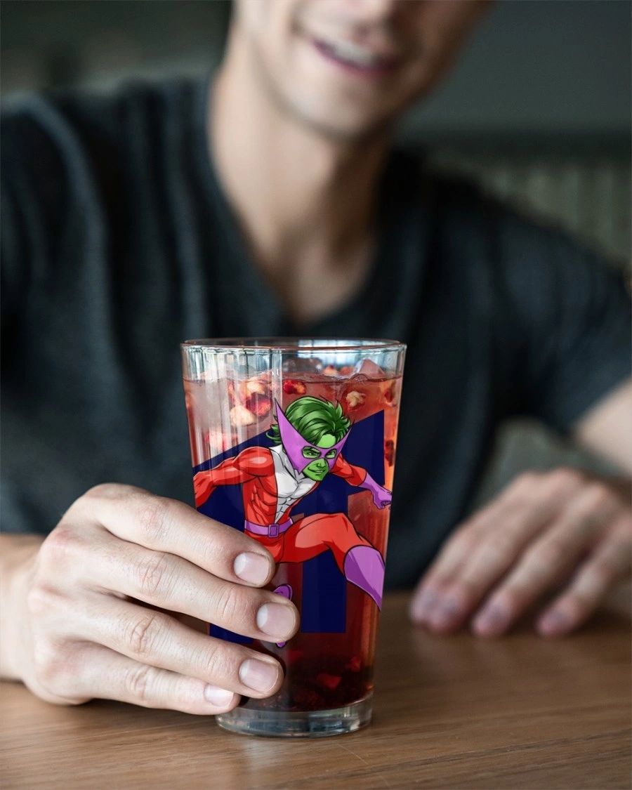 BEAST BOY READY Pint Glass (with Free Shipping)