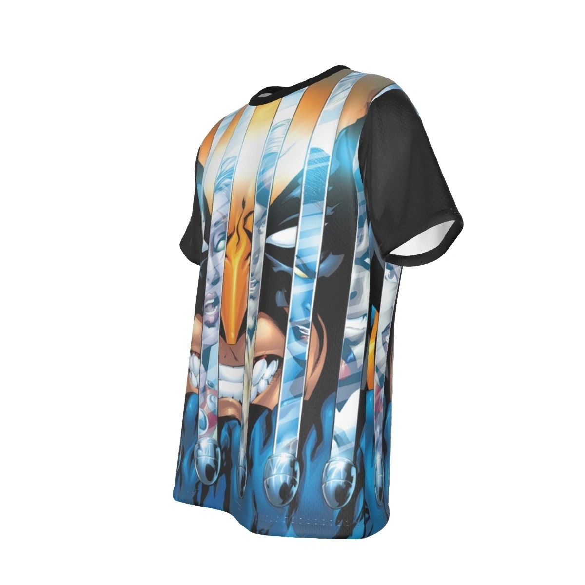 EXILES WOVERINE CLAWS COVER ALL OVER PRINT SHIRT AND TANK TOP