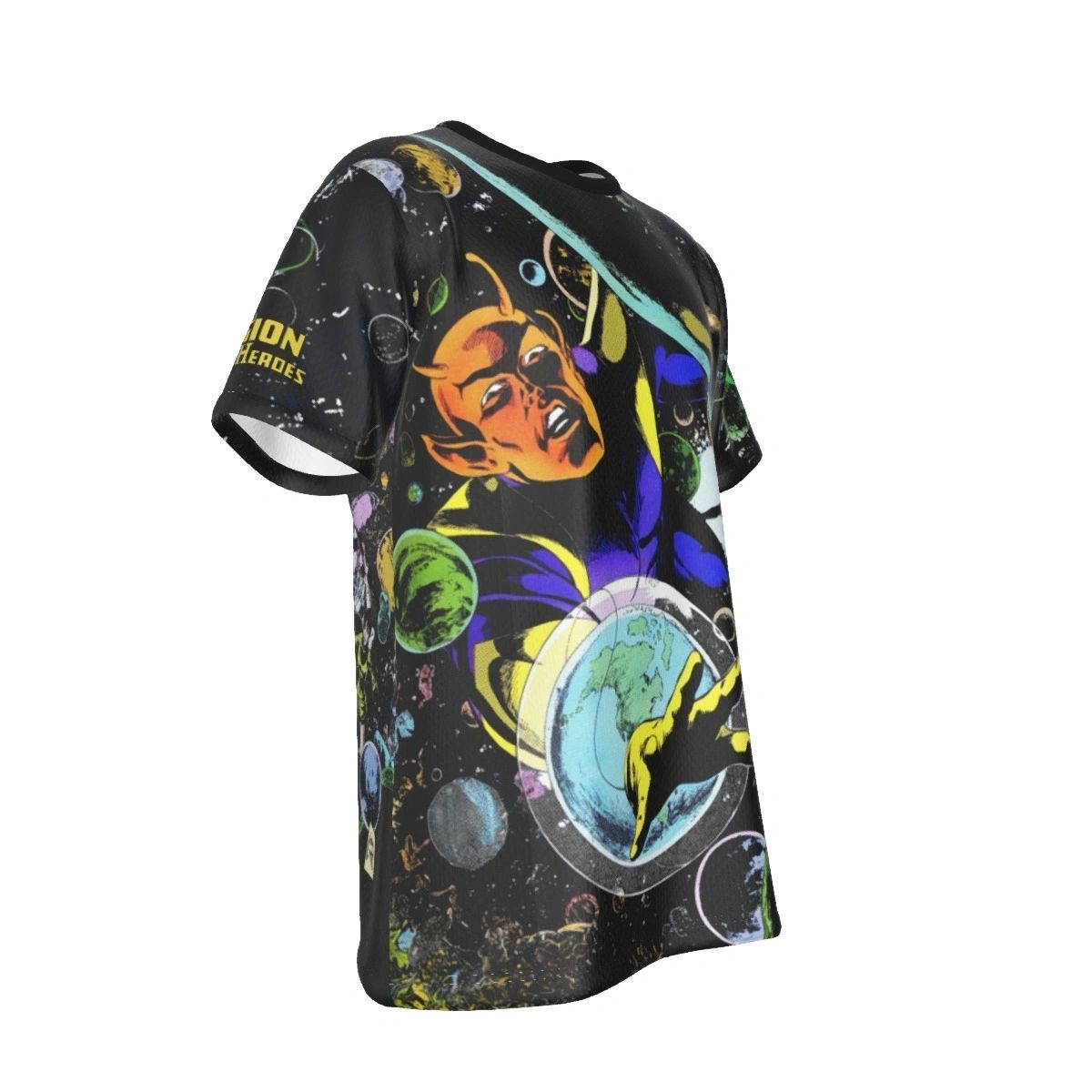 CHAMELEON BOY SPACE ALL-OVER PRINT SHIRT AND TANK TOP