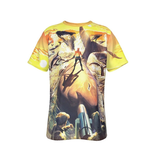 ROSS AQUAMAN ALL-OVER PRINT SHIRT AND TANK TOP