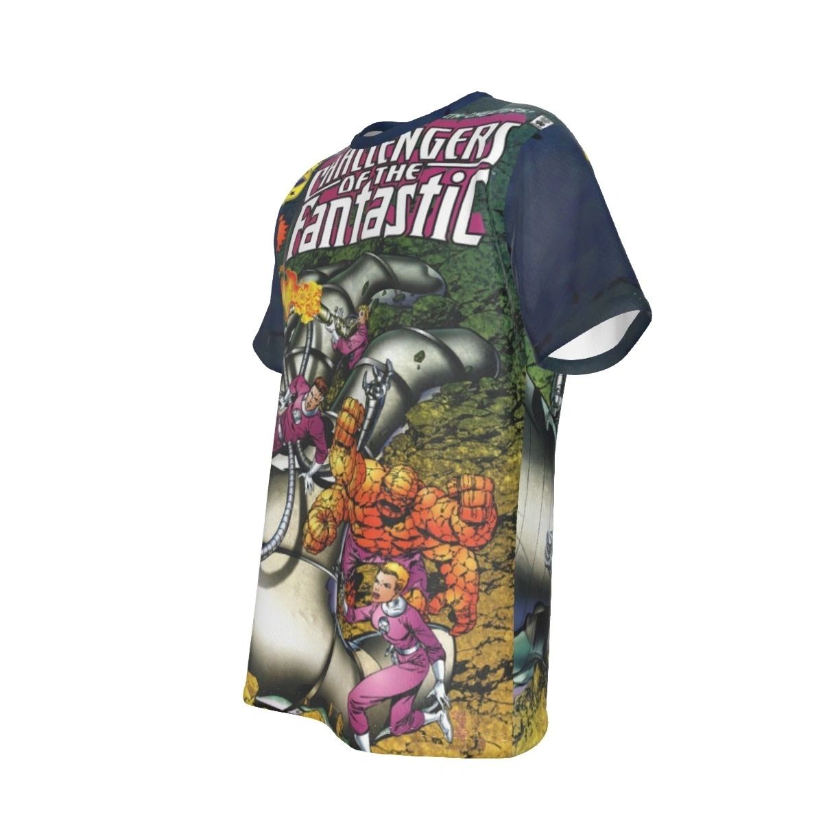AMALGAM CHALLNGERS OF THE FANTASTIC ALL OVER PRINT AND TANK TOP