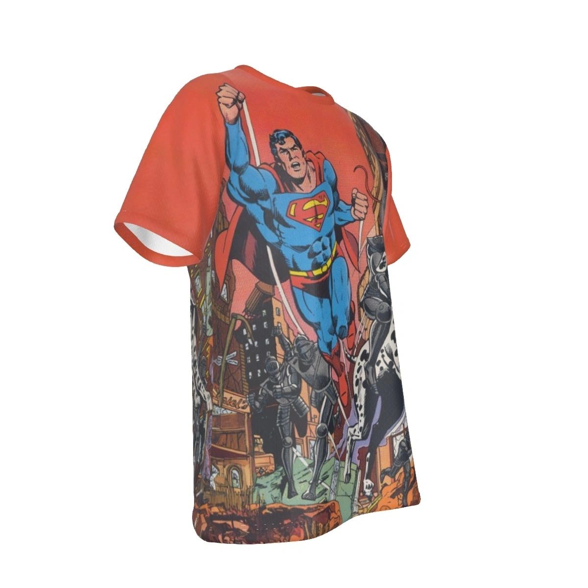 ATOMIC KNIGHTS/SUPERMAN COVER ALL OVER SHIRT AND TANK TOP