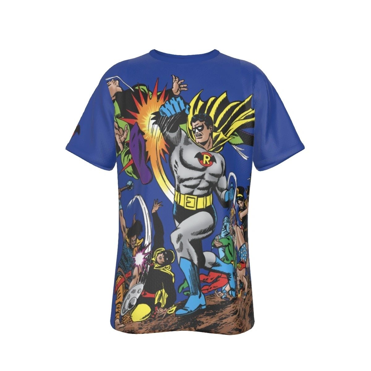 GOLDEN AGE ROBIN JLA COVER ALL OVER SHIRT AND TANK TOP