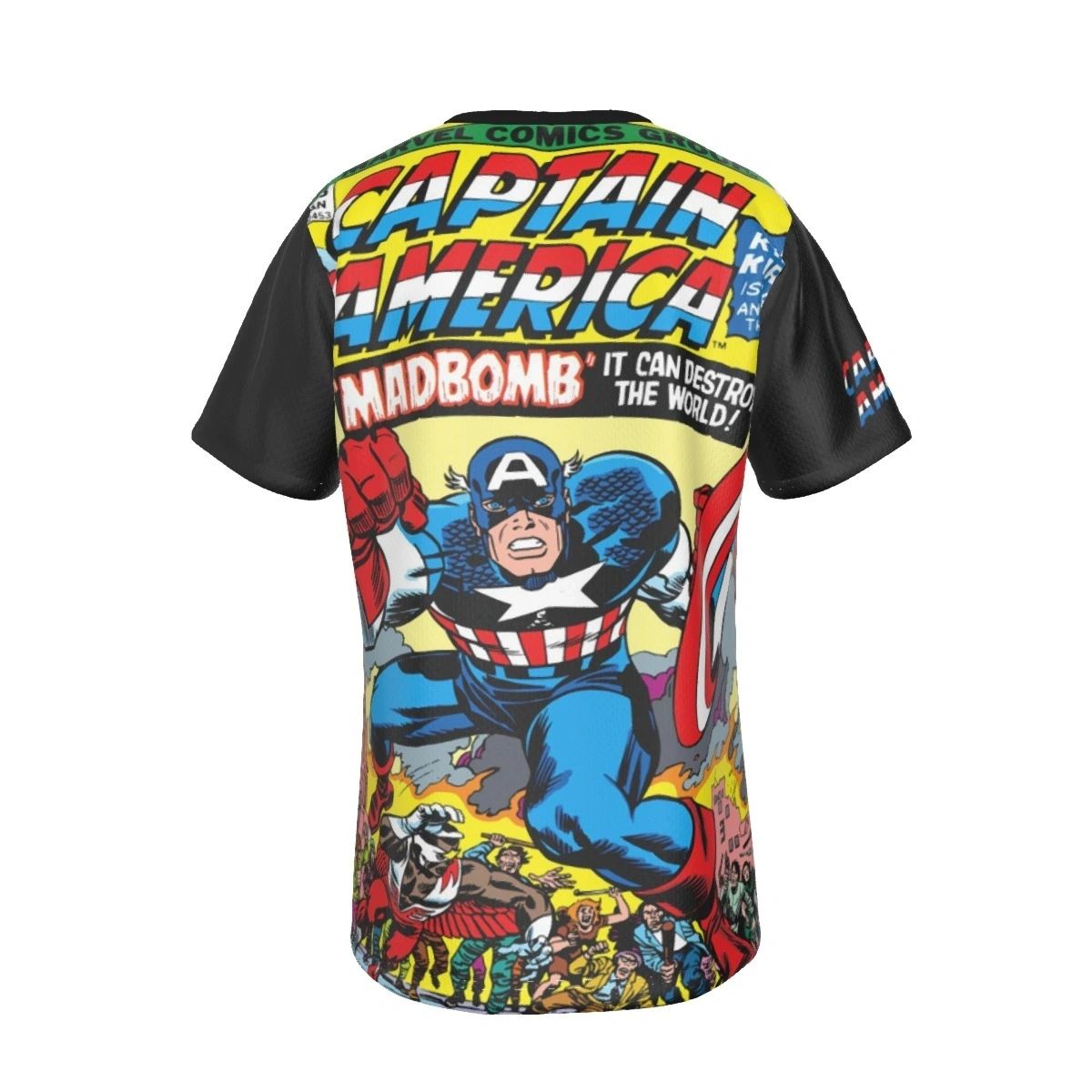CAPTAIN AMERICA 193 COVER ALL PRINT SHIRT AND TANK TOP