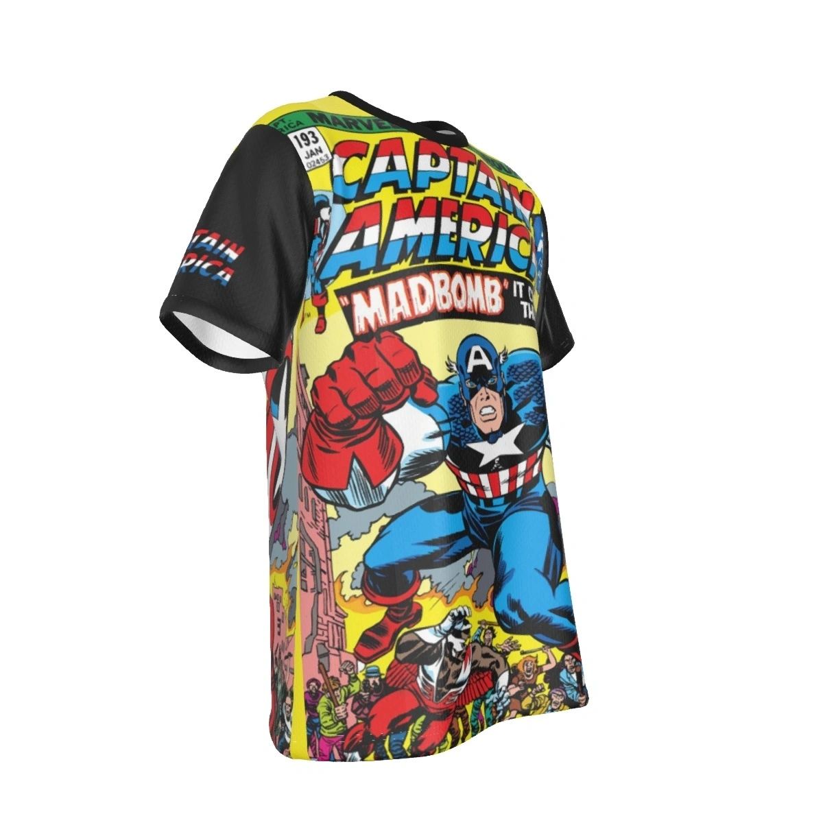 CAPTAIN AMERICA 193 COVER ALL PRINT SHIRT AND TANK TOP