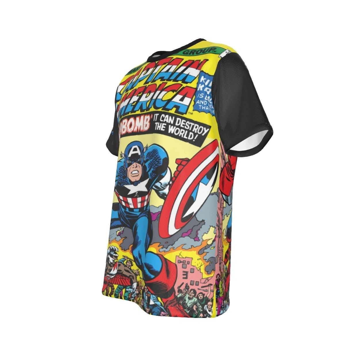 CAPTAIN AMERICA 193 COVER ALL PRINT SHIRT AND TANK TOP
