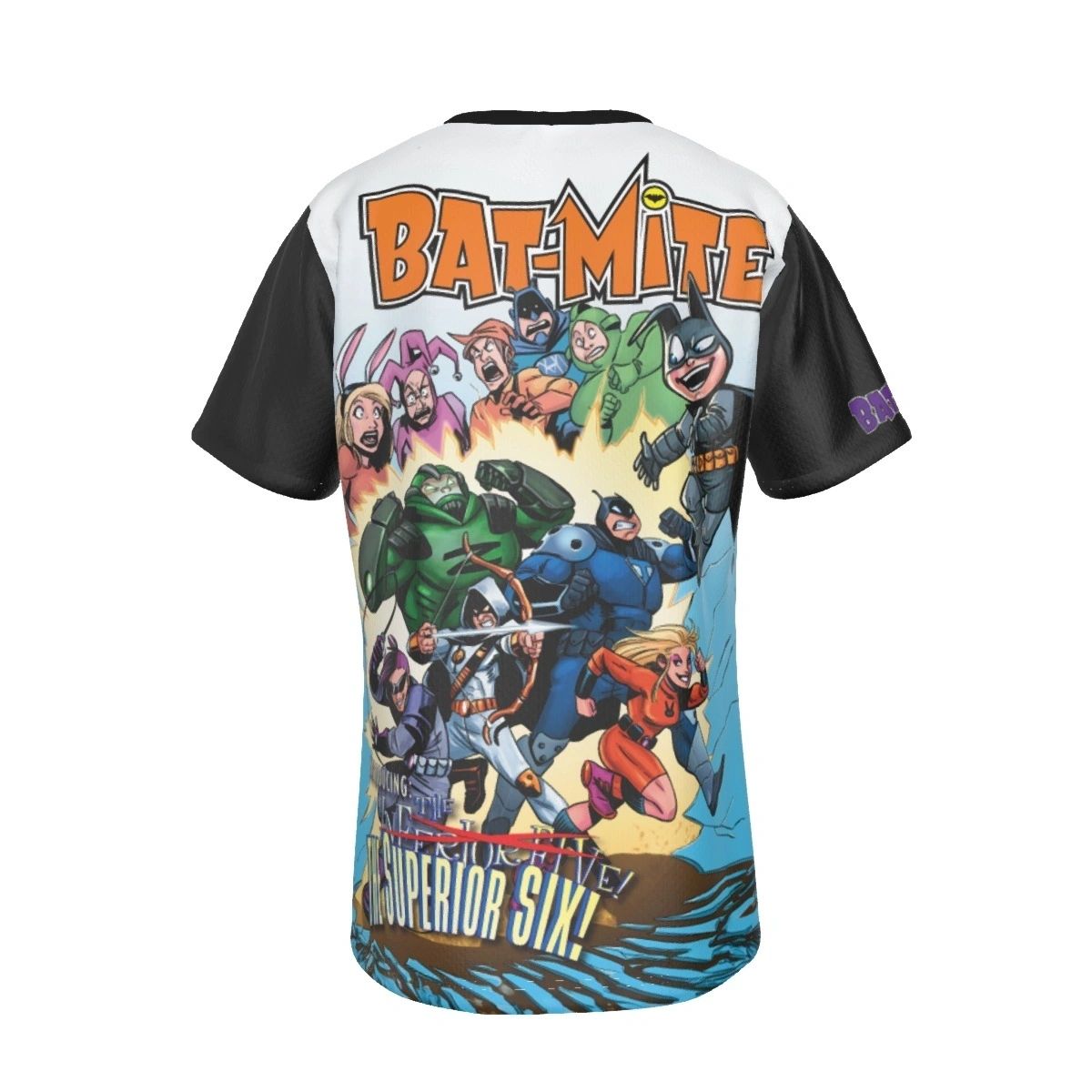 BATMITE INFERIOR 5 COVER ALL OVER SHIRT AND TANK TOP