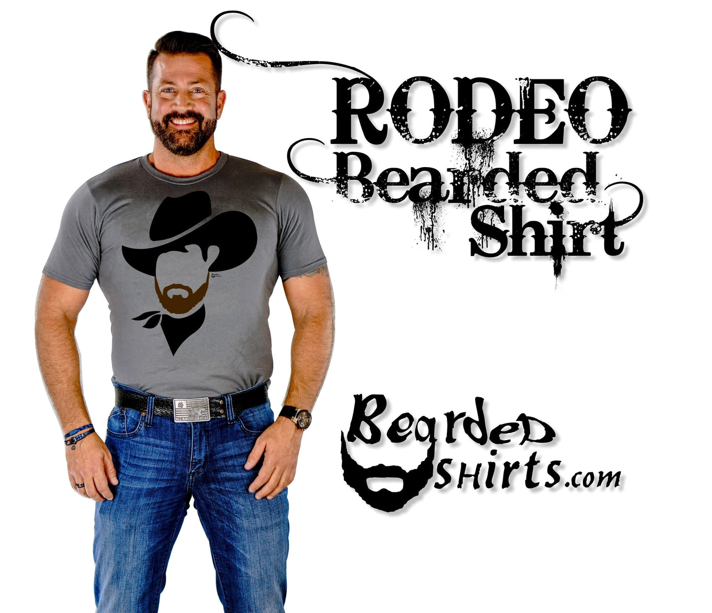 RODEO Cowboy Bearded Shirt