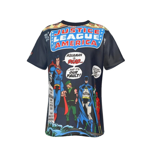 JLA 122 COVER ALL OVER SHIRT AND TANK TOP