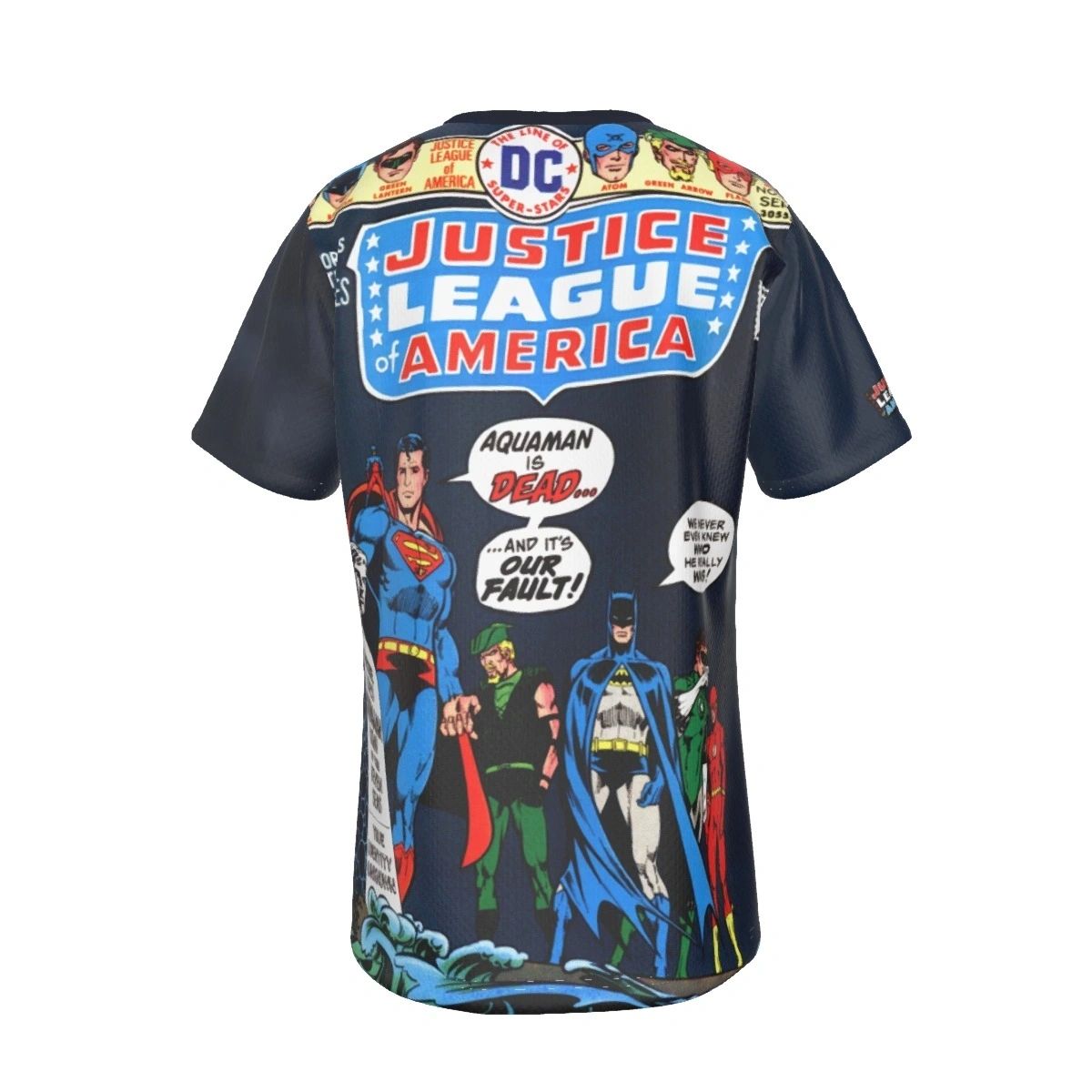 JLA 122 COVER ALL OVER SHIRT AND TANK TOP