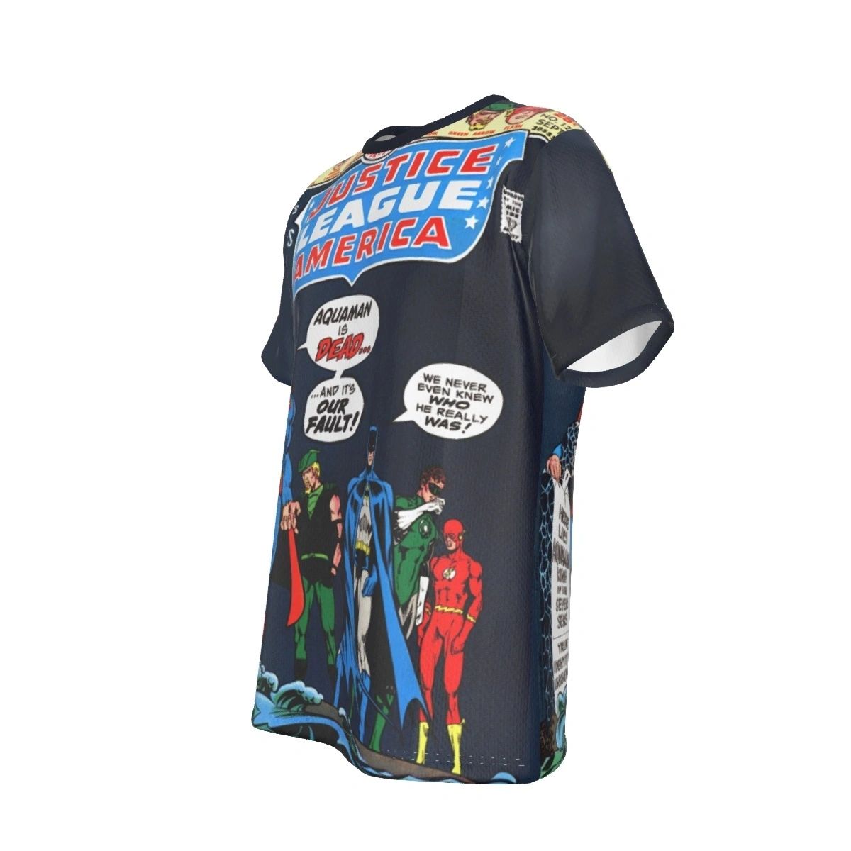 JLA 122 COVER ALL OVER SHIRT AND TANK TOP