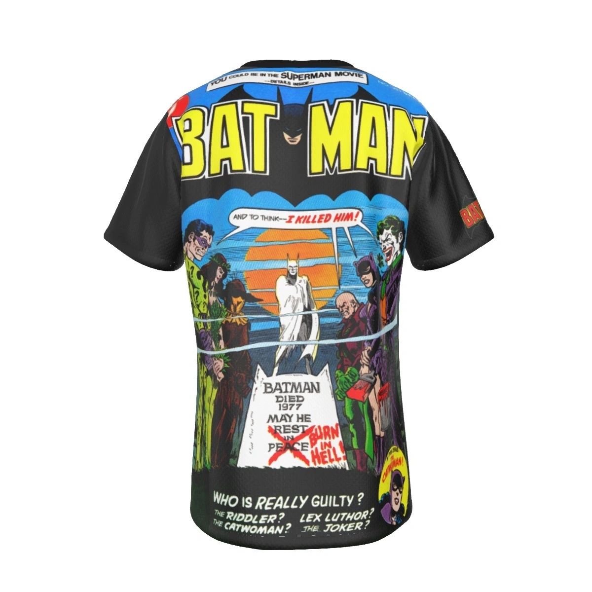 BATMAN 291 COVER ALL OVER SHIRT AND TANK TOP