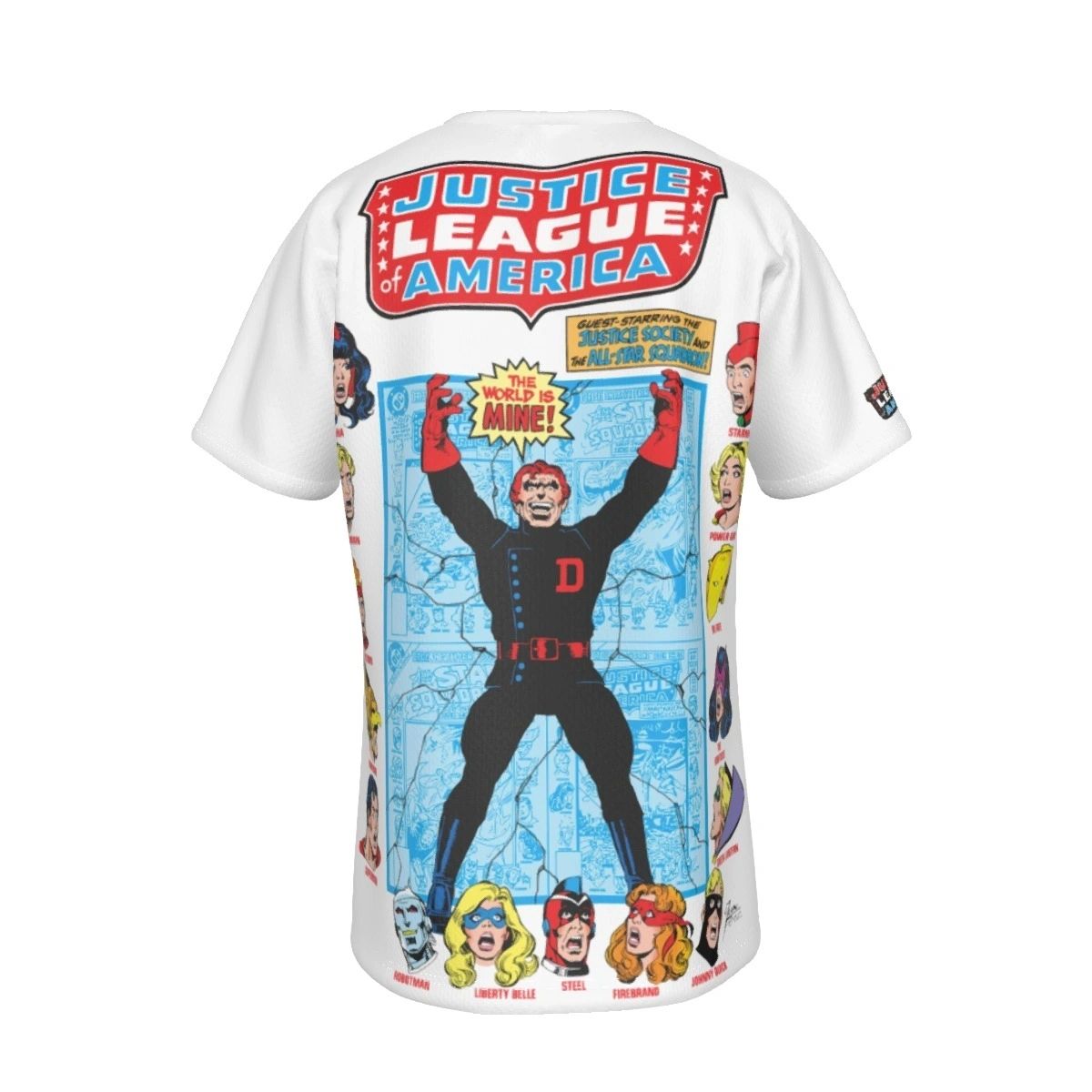 JLA 209 COVER ALL OVER SHIRT AND TANK TOP