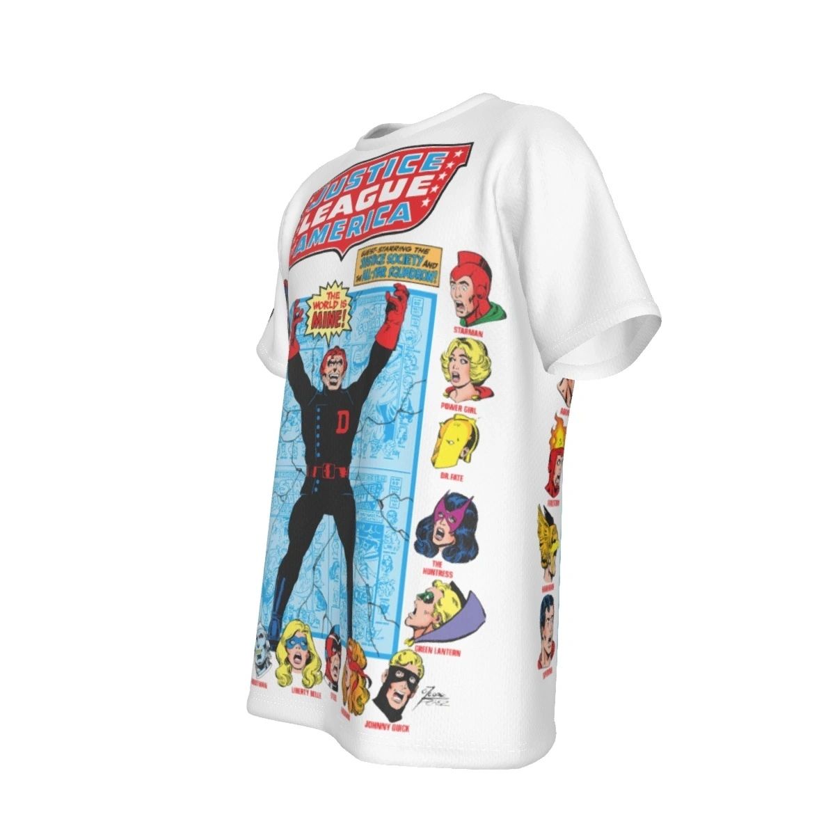 JLA 209 COVER ALL OVER SHIRT AND TANK TOP