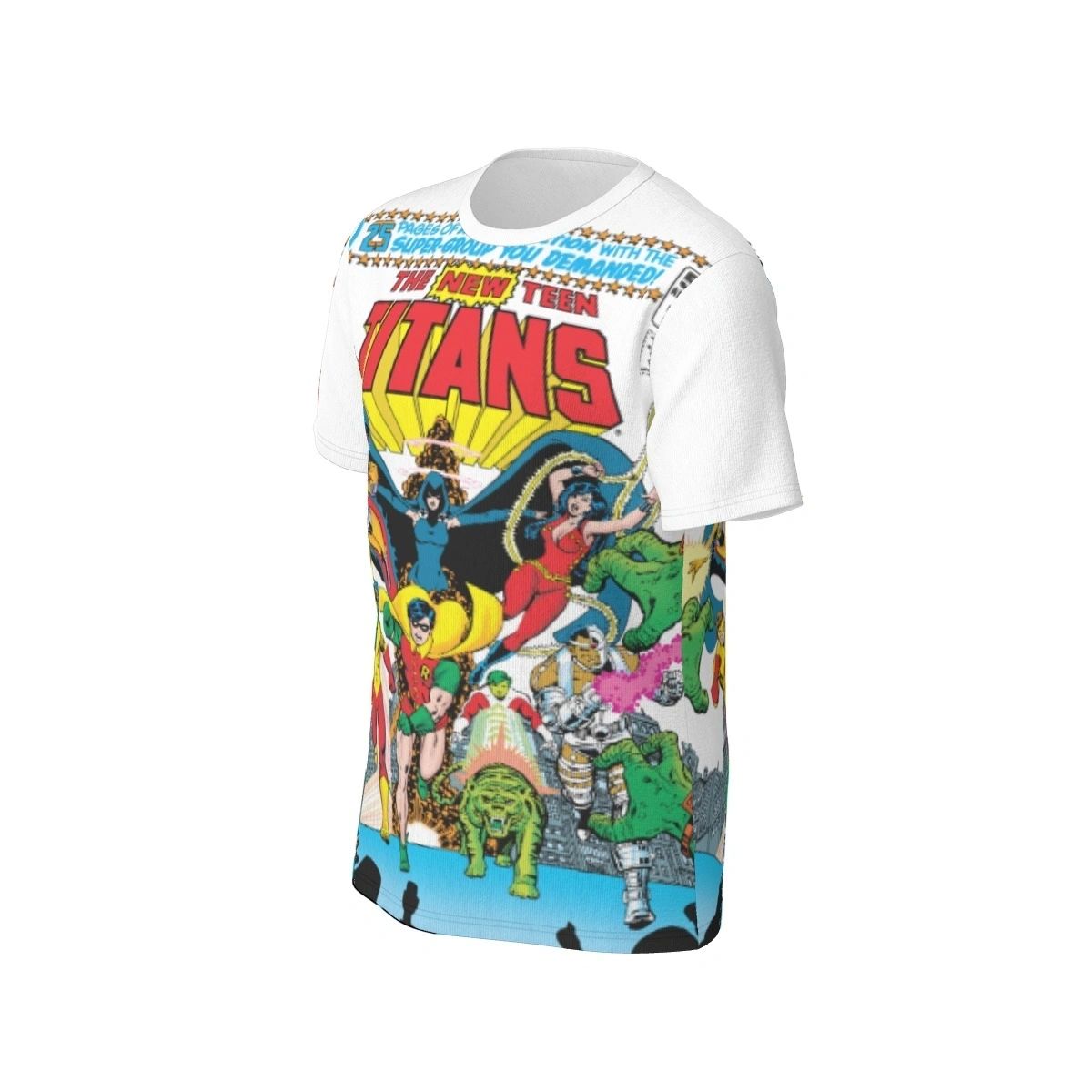 NEW TEEN TITANS 1 PEREZ ART COVER ALL OVER SHIRT AND TANK TOP