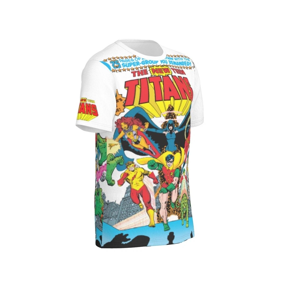 NEW TEEN TITANS 1 PEREZ ART COVER ALL OVER SHIRT AND TANK TOP