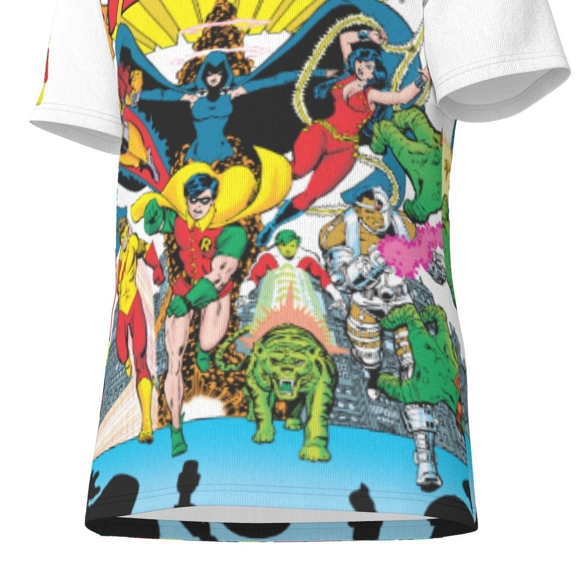 NEW TEEN TITANS 1 PEREZ ART COVER ALL OVER SHIRT AND TANK TOP