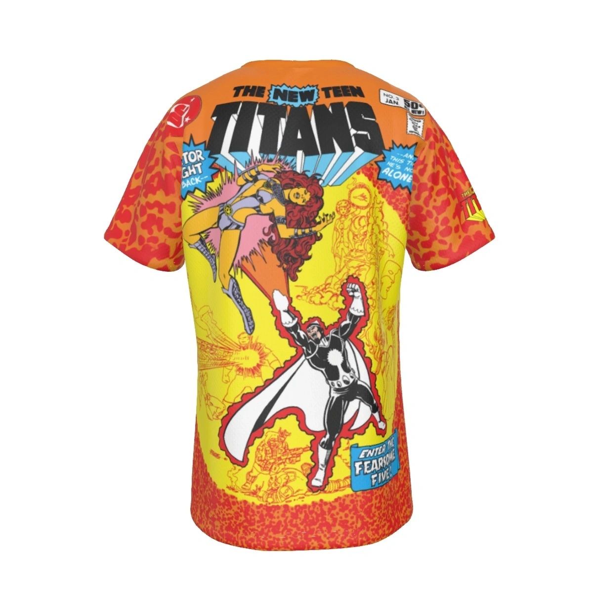TEEN TITANS 3 PEREZ ART COVER ALL OVER SHIRT AND TANK TOP
