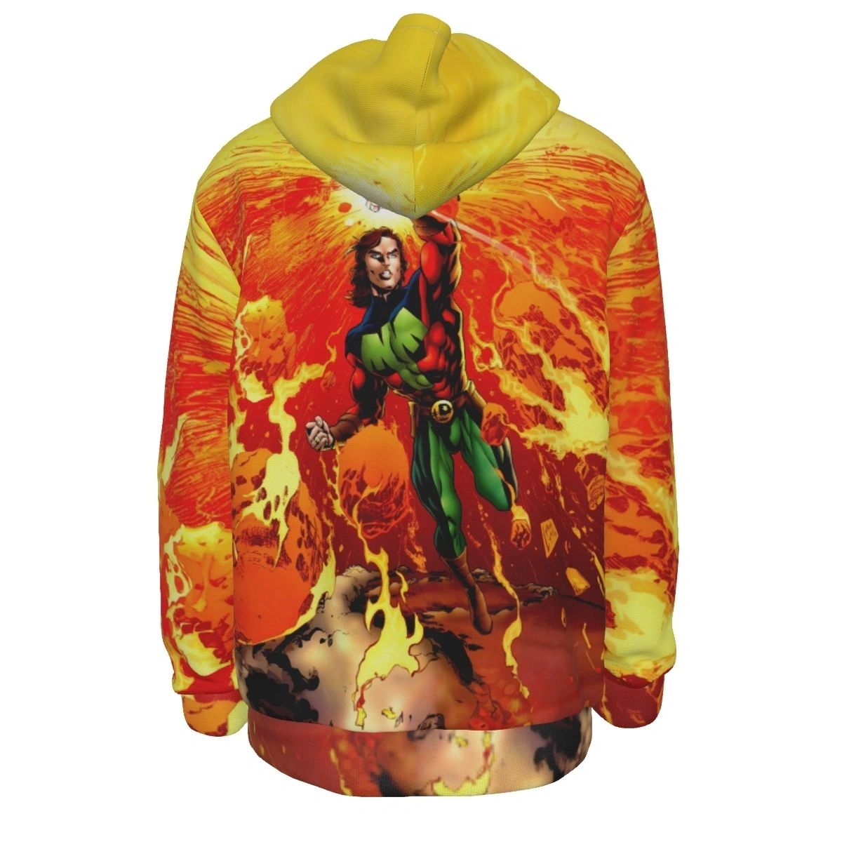 ULTRA BOY LEGENDS ALL OVER PRINT HOODED SWEATSHIRT