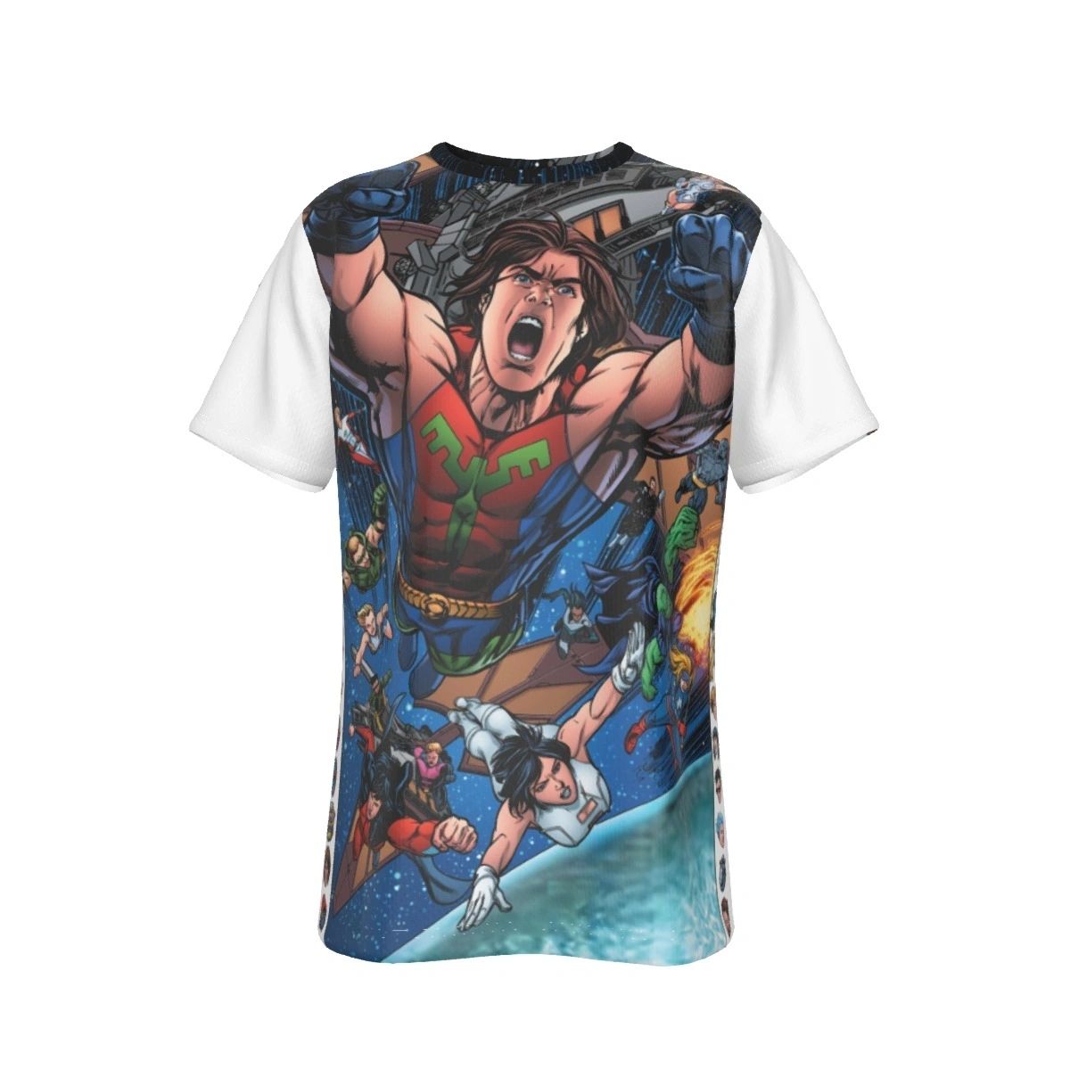 ULTRA BOY JLU COVER PRINT SHIRT AND TANK TOP