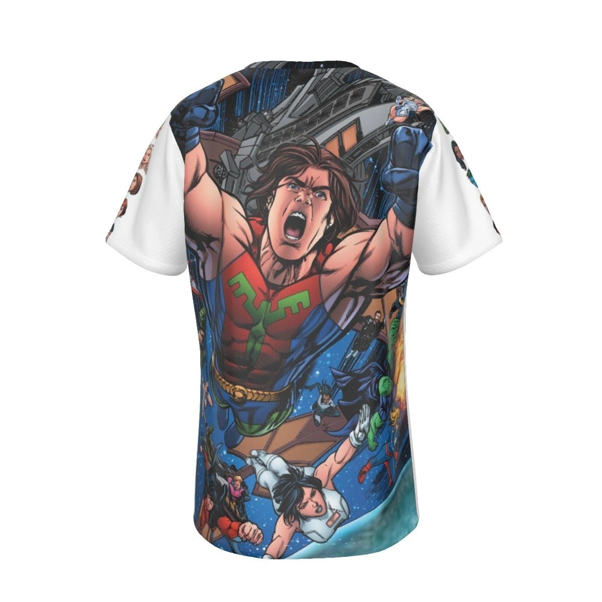 ULTRA BOY JLU COVER PRINT SHIRT AND TANK TOP