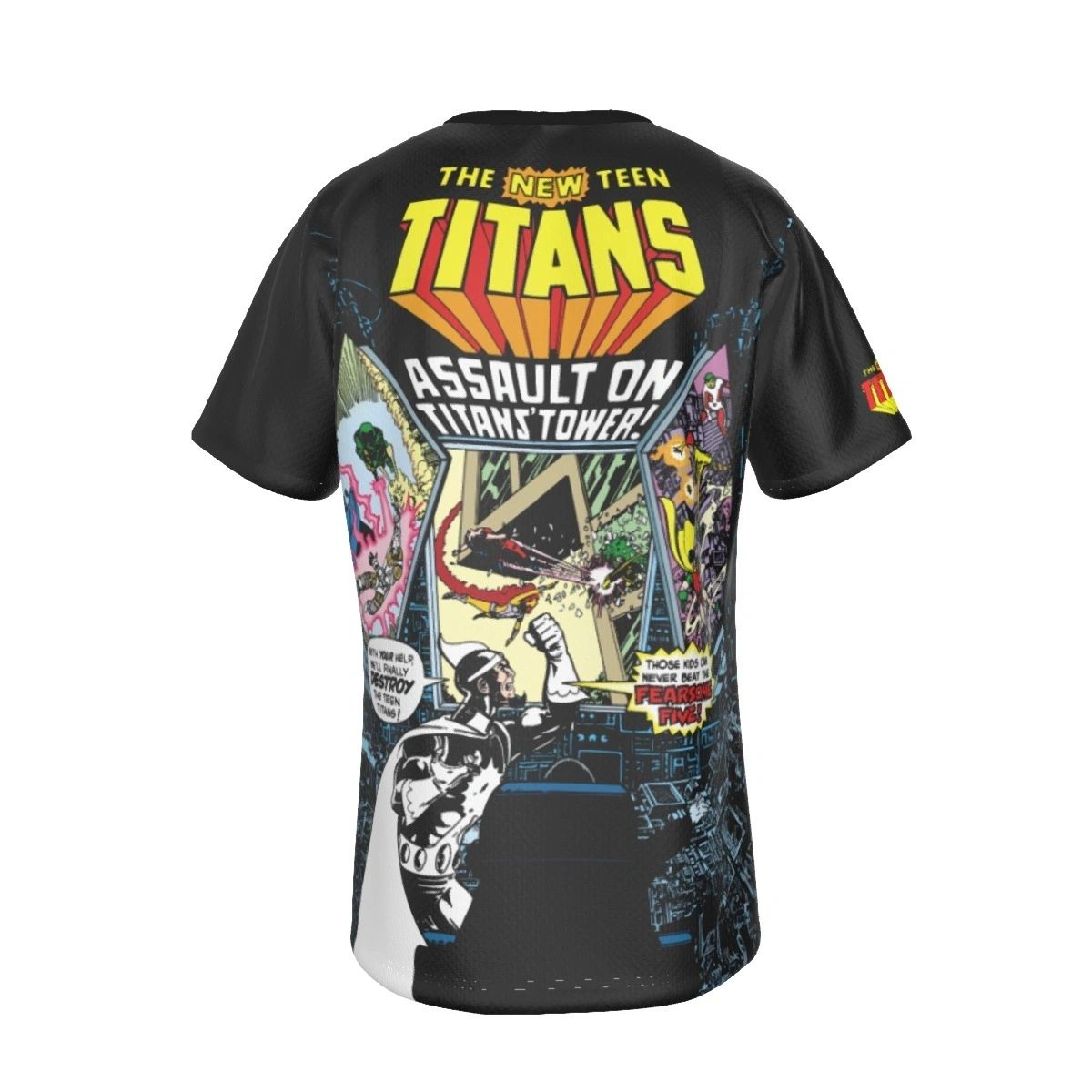 TEEN TITANS 7 PEREZ ART COVER ALL OVER SHIRT AND TANK TOP
