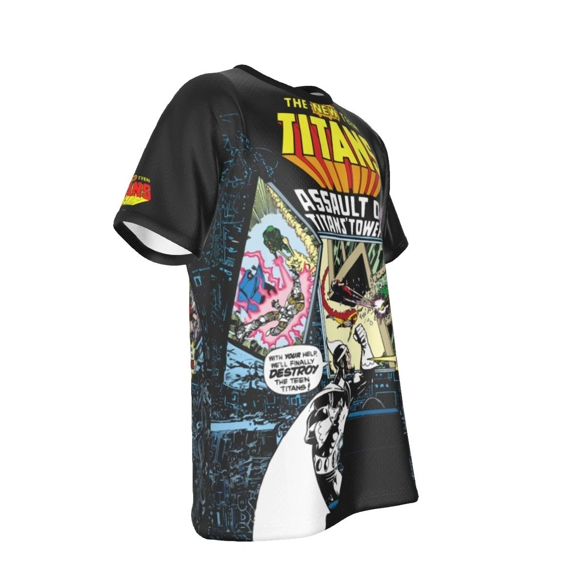 TEEN TITANS 7 PEREZ ART COVER ALL OVER SHIRT AND TANK TOP