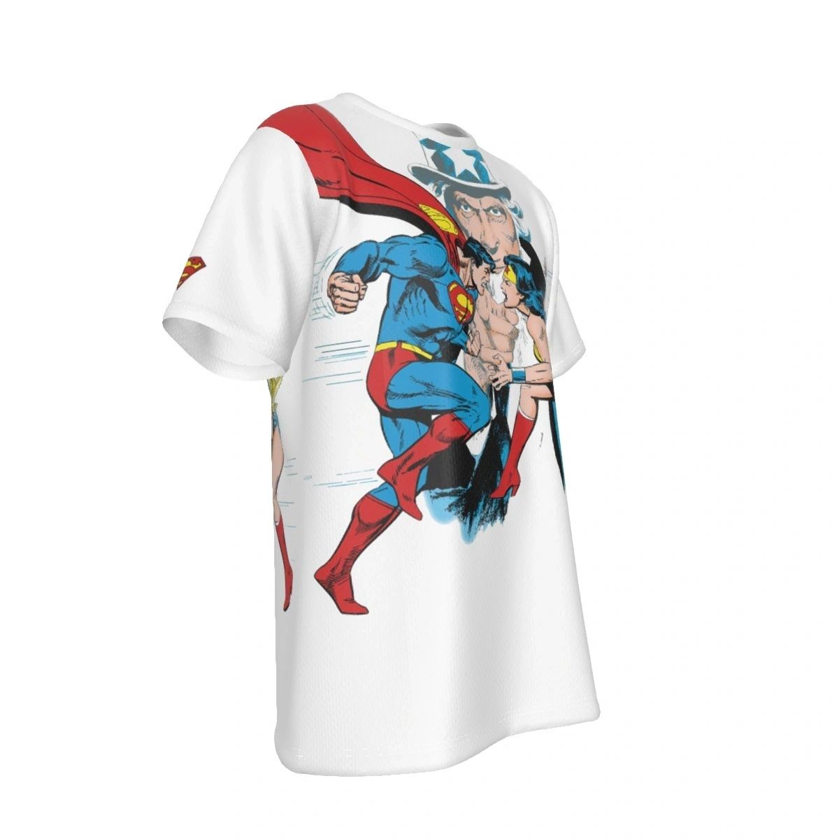 SUPERMAN VS WONDER WOMAN COVER PRINT SHIRT AND TANK TOP