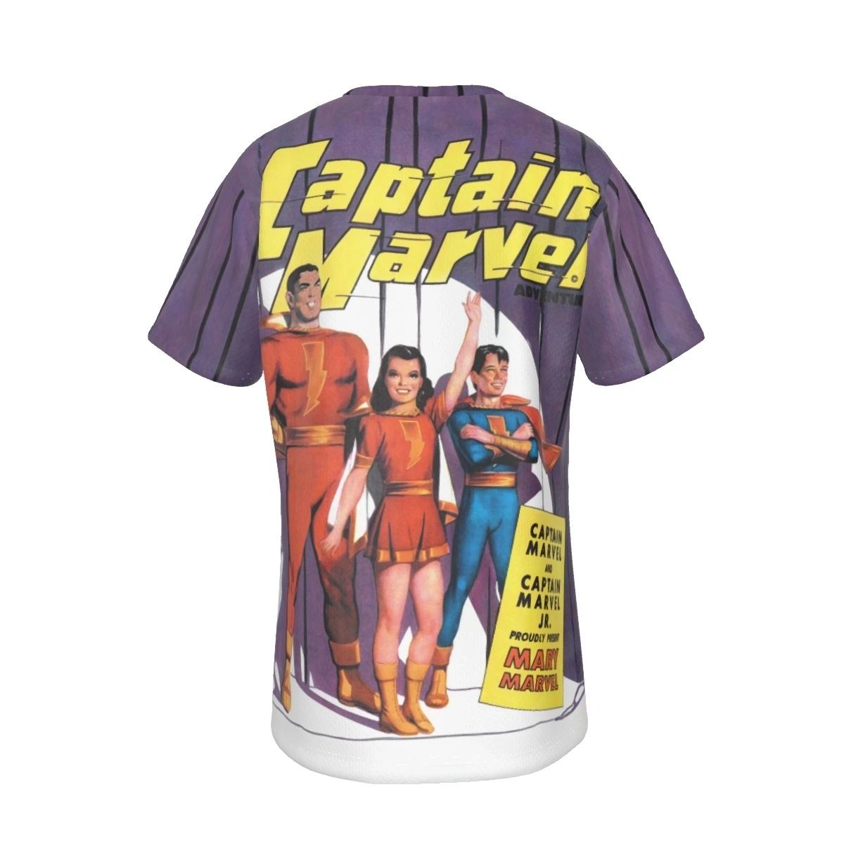 SHAZAM FAMILY CAPTAIN MARVEL 18 COVER PRINT SHIRT AND TANK TOP