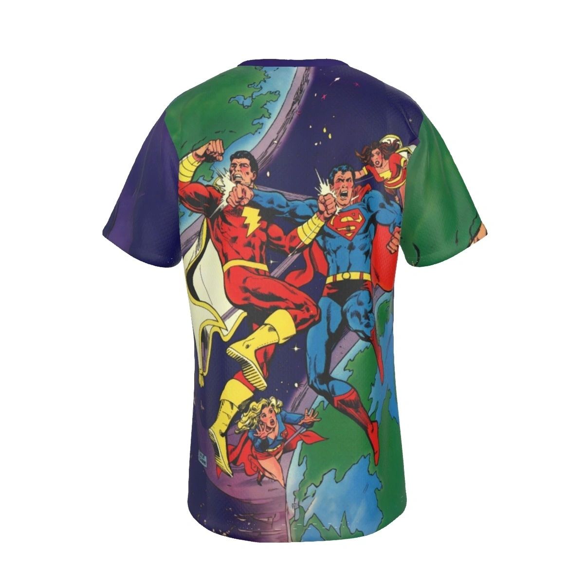 SUPERMAN VS SHAZAM COVER PRINT SHIRT AND TANK TOP