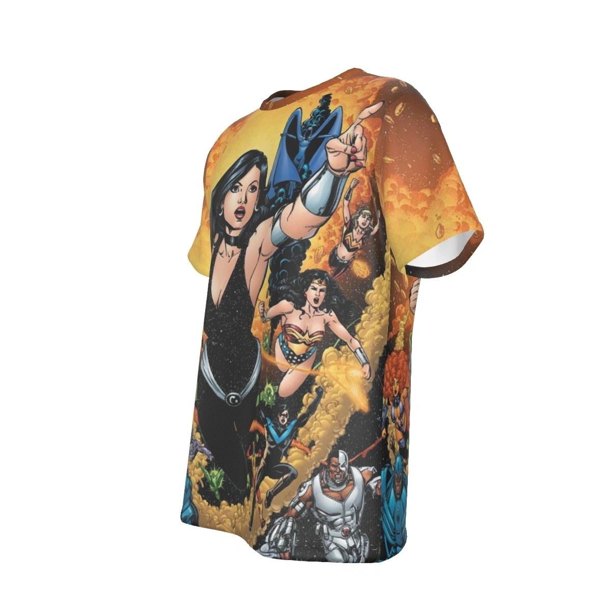 RETURN OF DONNA TROY COVER PRINT SHIRT AND TANK TOP
