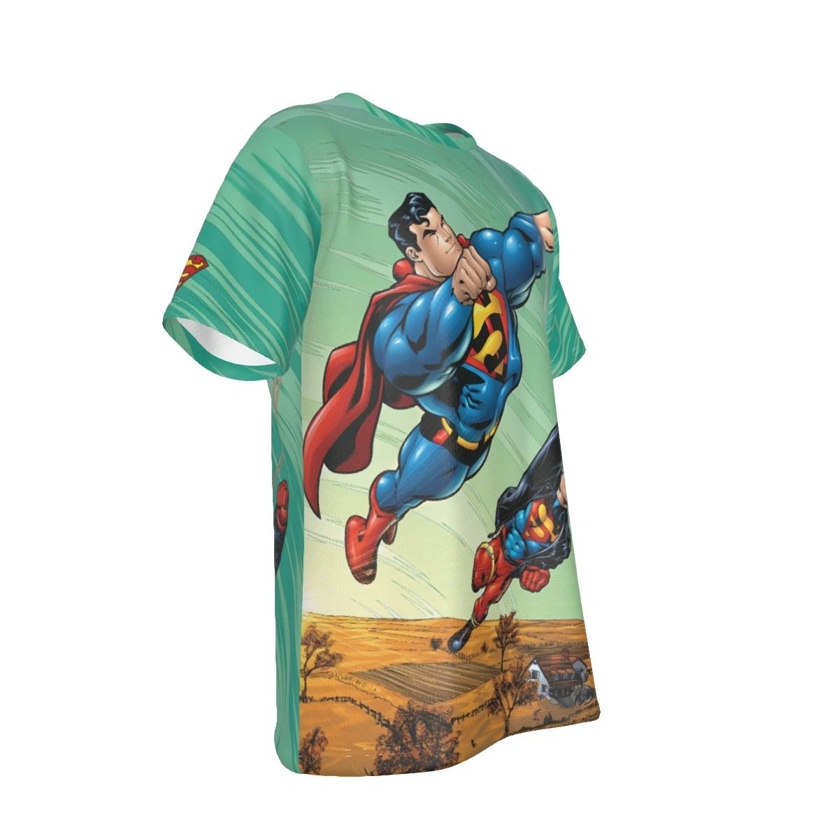 SUPERMAN SUPERBOY COVER PRINT SHIRT AND TANK TOP -MCGUINNESS ART
