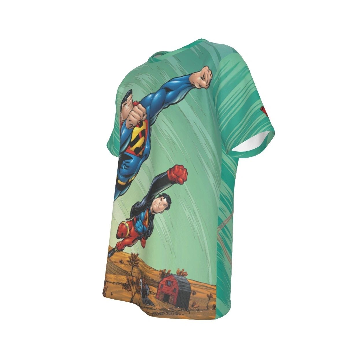 SUPERMAN SUPERBOY COVER PRINT SHIRT AND TANK TOP -MCGUINNESS ART
