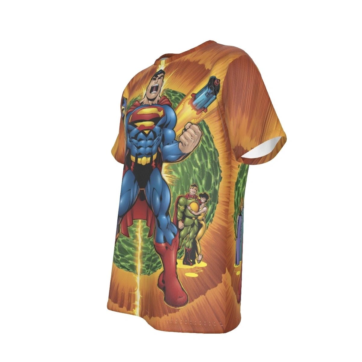 SUPERMAN KRYPTON COVER ALL OVER PRINT SHIRT AND TANK TOP -MCGUINNESS ART