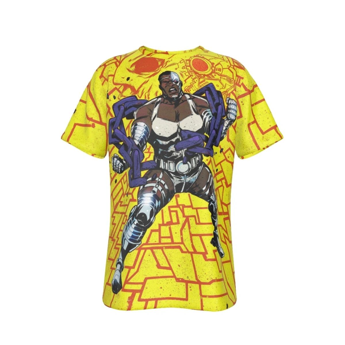 CYBORG CHAINS ALL OVER PRINT SHIRT AND TANK TOP