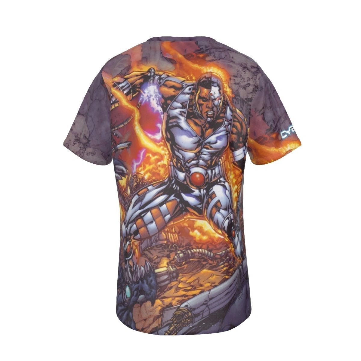 CYBORG DC SPECIAL COVER ALL OVER PRINT SHIRT AND TANK TOP