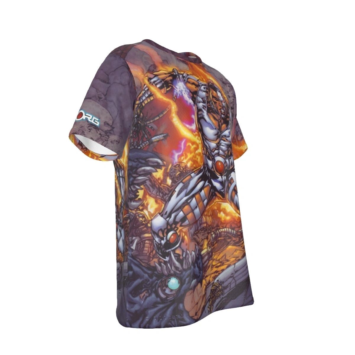 CYBORG DC SPECIAL COVER ALL OVER PRINT SHIRT AND TANK TOP