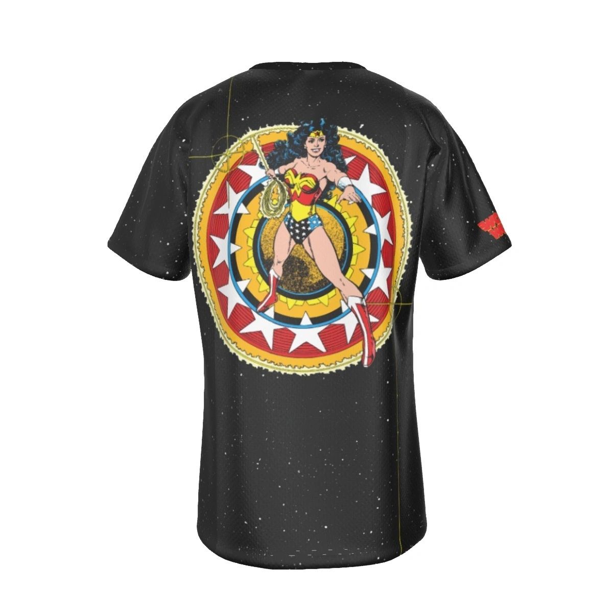 WONDER WOMAN STAR COVER ALL OVER PRINT SHIRT AND TANK TOP