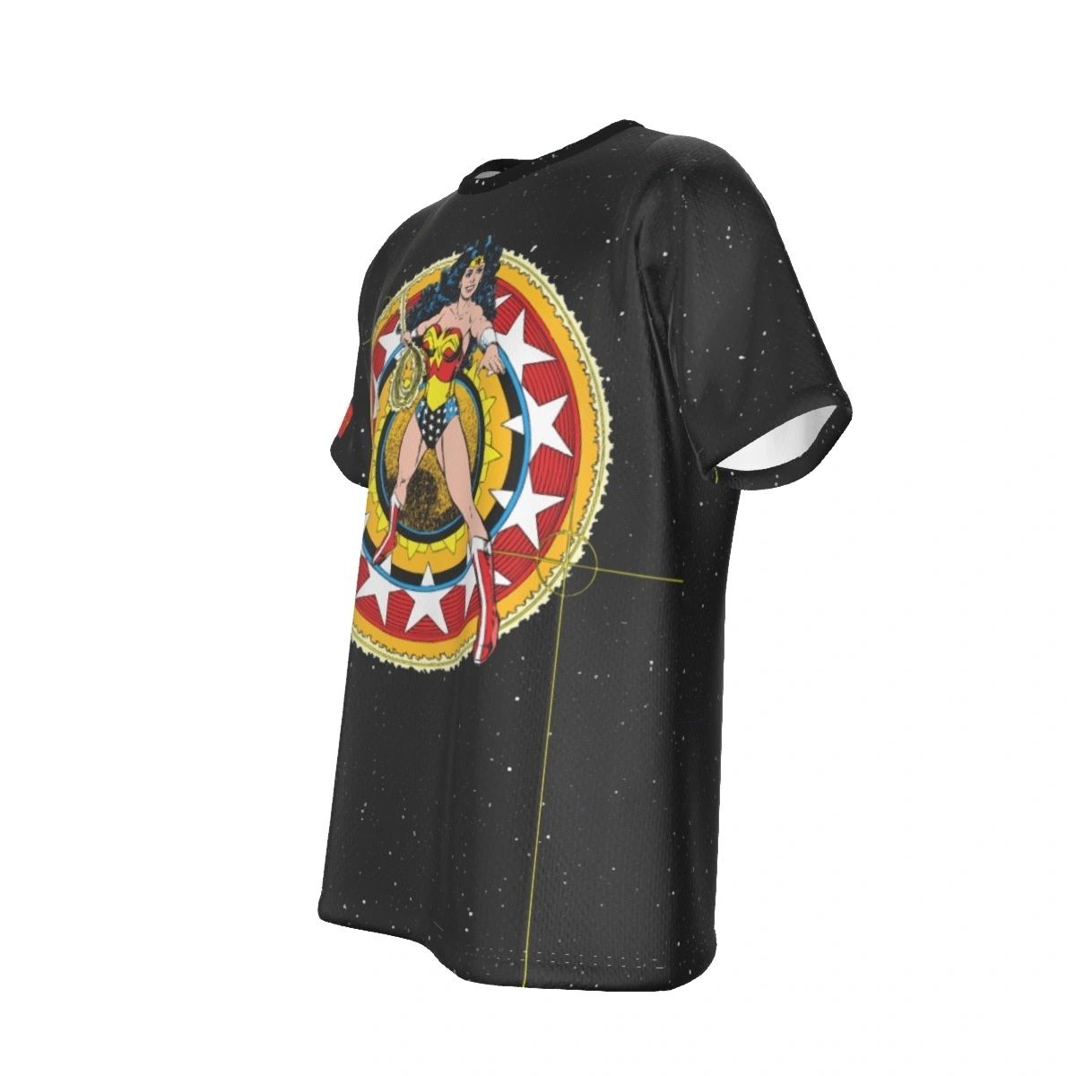 WONDER WOMAN STAR COVER ALL OVER PRINT SHIRT AND TANK TOP