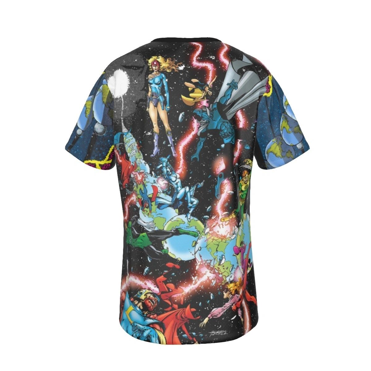CRISIS ON INFINITE EARTHS PEREZ COVER ALL OVER PRINT SHIRT AND TANK TOP