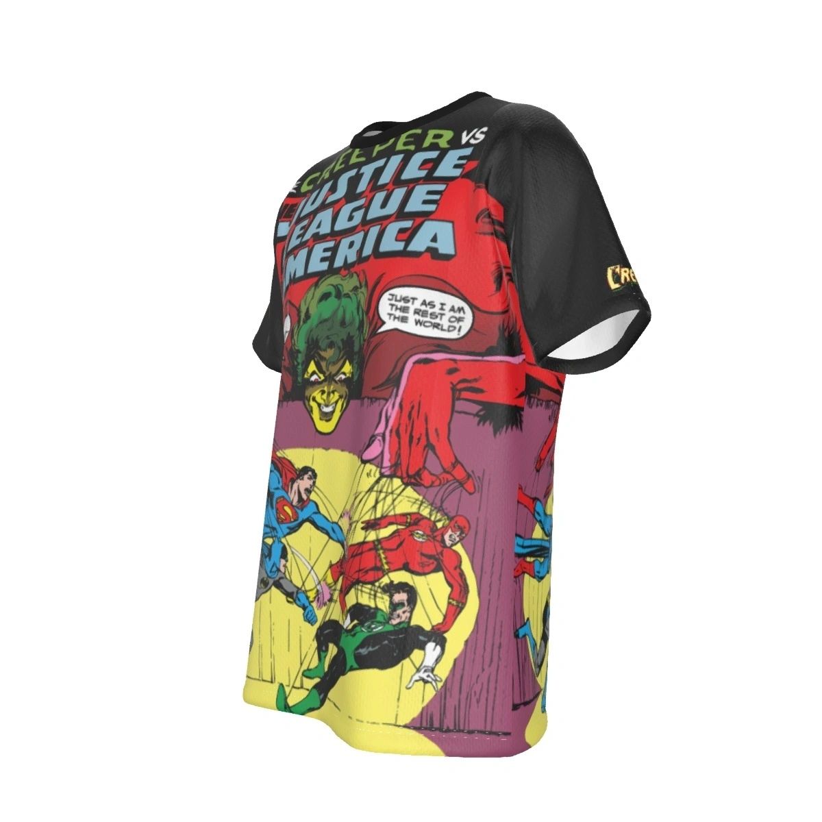 JLA 70 COVER ALL OVER PRINT SHIRT AND TANK TOP WITH CREEPER