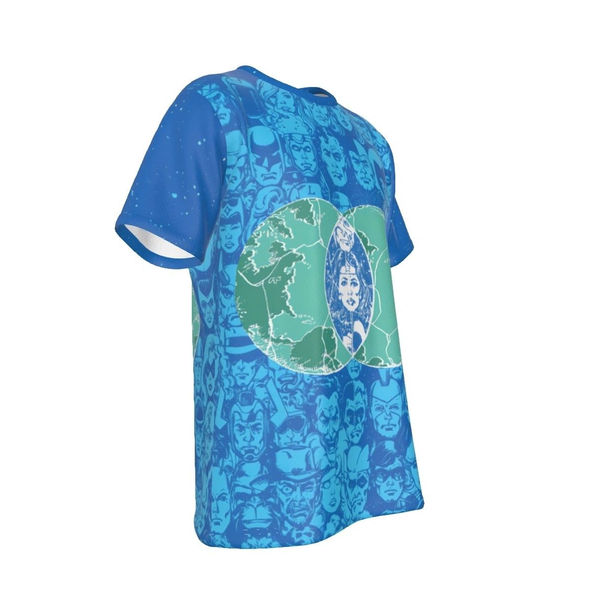 CRISIS ON INFINITIE EARTHS 5 COVER ALL OVER PRINT SHIRT AND TANK TOP