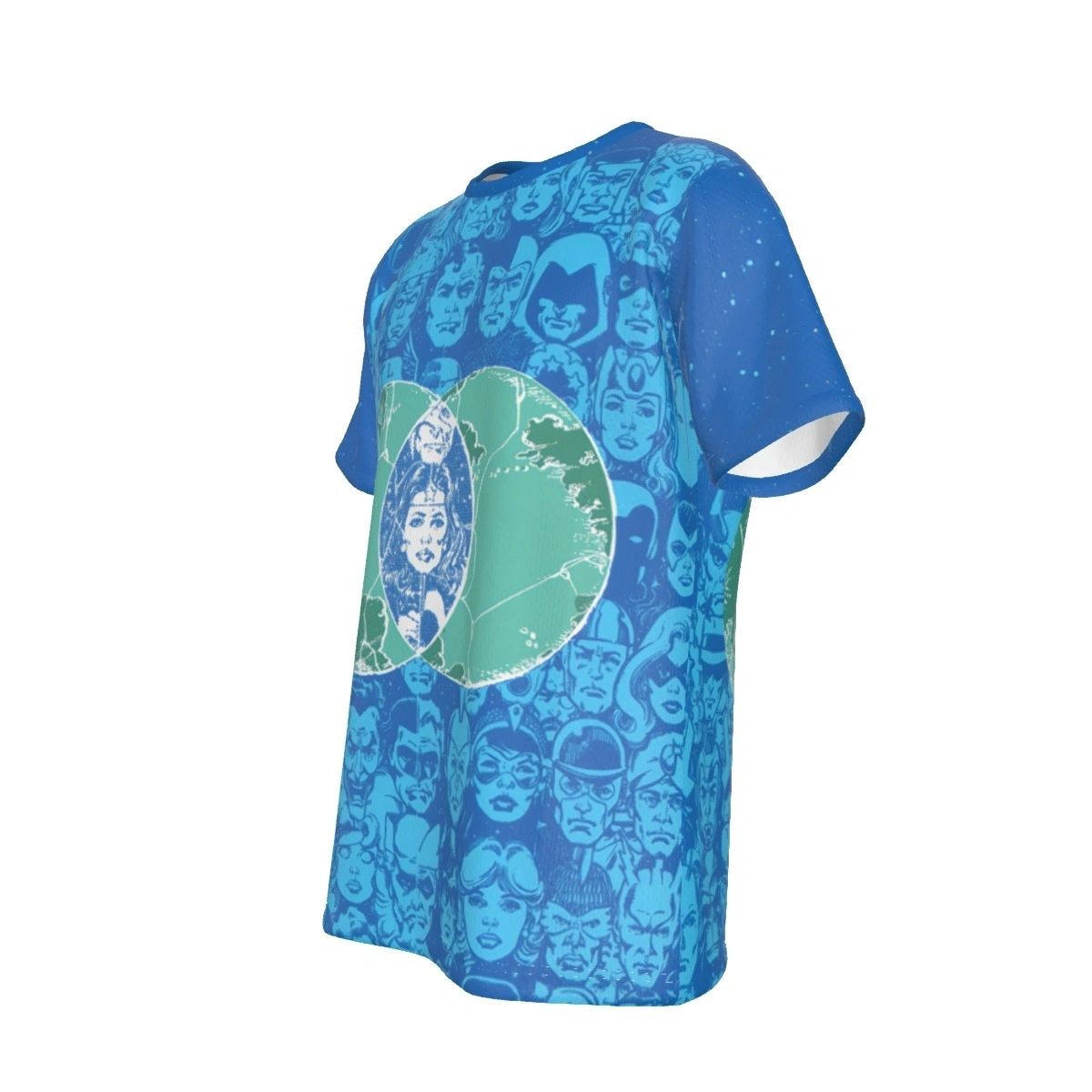 CRISIS ON INFINITIE EARTHS 5 COVER ALL OVER PRINT SHIRT AND TANK TOP