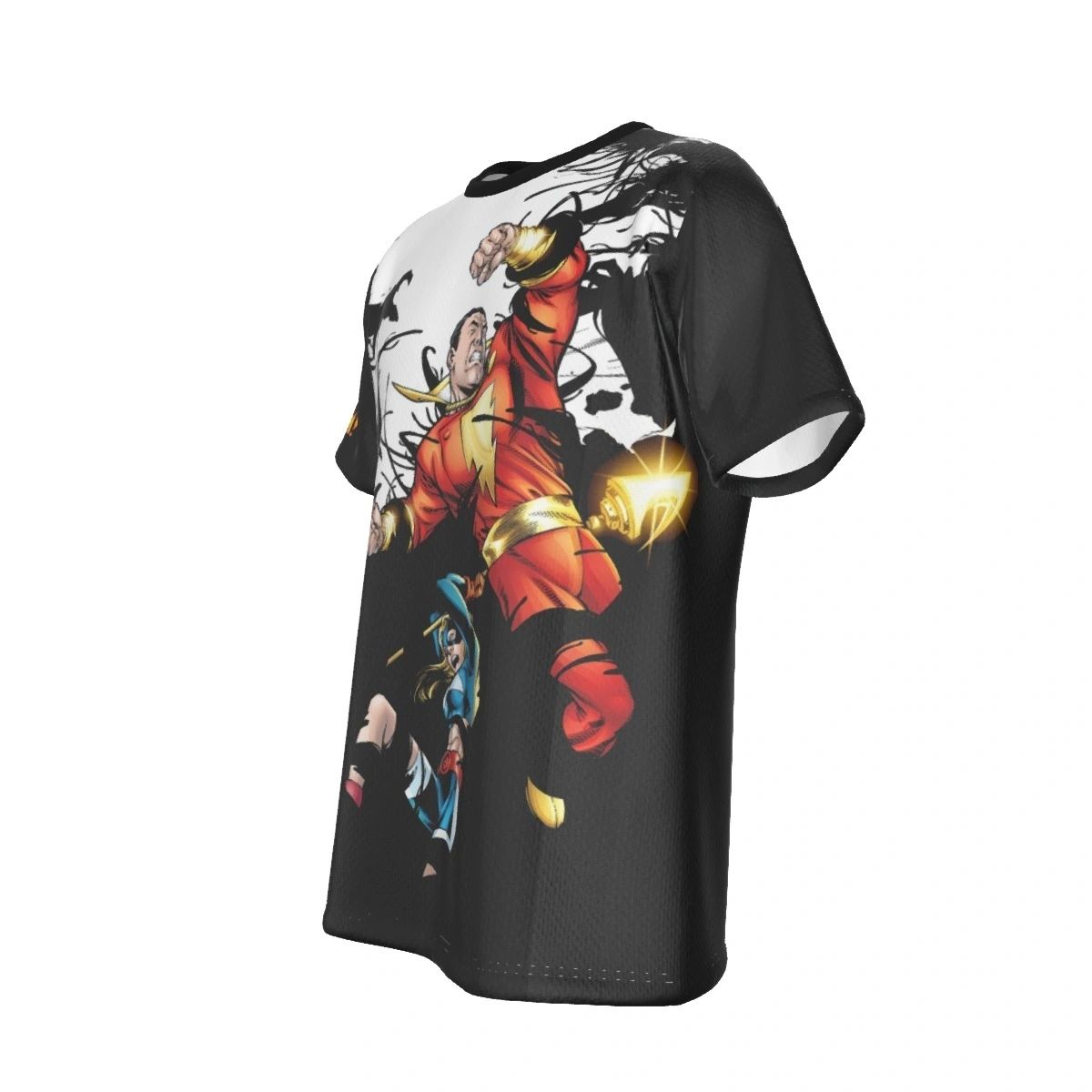 SHAZAM JSA 48 COVER PRINT SHIRT AND TANK TOP WITH STARGIRL