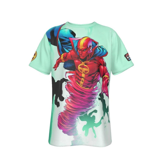 RED TORNADO ALL OVER PRINT SHIRT AND TANK TOP - ED BENES ART